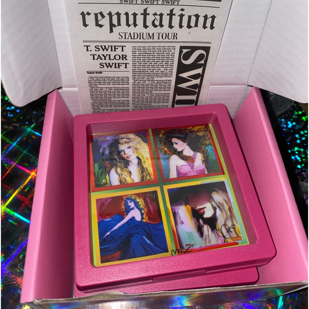 TAYLOR SWIFT BOX GIFT SET PETER MAX REPUTATION CONFETTI !! - Picture 9 of 9